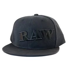 RAW Kšiltovka Snapback se šťouchátkem černá