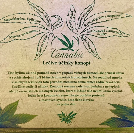Třeboňské oplatky s konopím