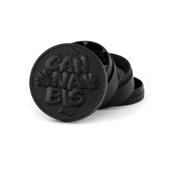 Drtička kovová Graffiti Black ø5cm 4-dílná