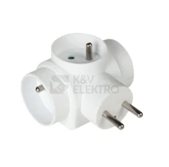 Roztrojka Kanlux ZARK KRW-3 02181 bílá
