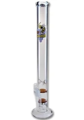 Bong sklo Black Leaf 2x HoneyComb 55cm, oranžový