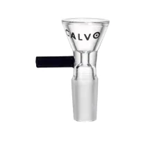 Skleněný kotlík Calvo s rukojetí 14,5mm, černý