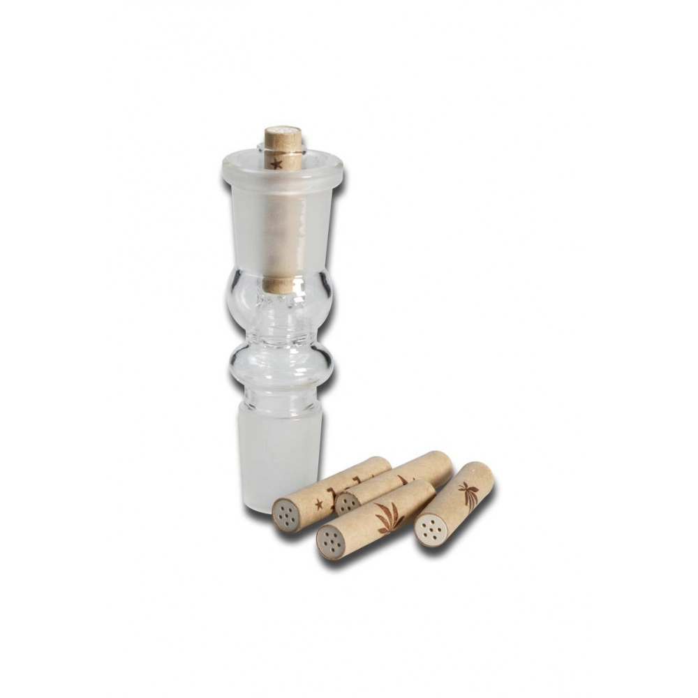 Adapter sklo 18,8mm s 5-ti uhlíkovými filtry