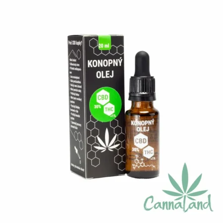 30% CBD Konopný olej (THC 1%)
