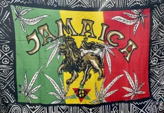 Sarong Rasta Leaf 115x150cm