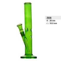 Bong sklo Bullet 30cm, zelený