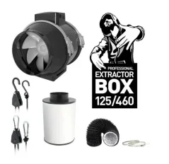 Trafika KIT Extractor 125mm / 460 m3/h, kompletní set ventilace