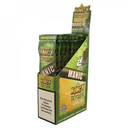 Juicy konopné blunty Manic, 2ks
