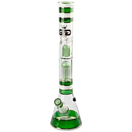 Bong sklo Grace Glass 8-Arm Dome Perco 46cm 5mm, zelený