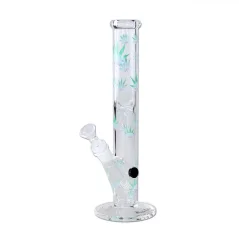Bong sklo Black Leaf Pastel Leaves 30cm