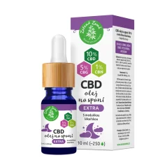 CBD konopný olej na spaní EXTRA, 10ml
