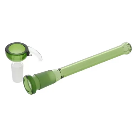 Bong sklo Grace Glass 8-Arm Dome Perco 46cm 5mm, zelený