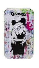 Plechová krabička G-Rollz Banksy's Graffiti 11x6,5x2,3cm cops