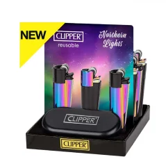 Clipper Metal Black&Rainbow v dárkové krabičce