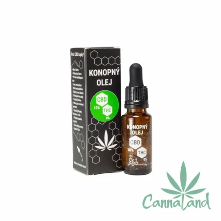 10% CBD Konopný olej (THC 0%)