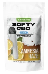 CBD Softy jednorázové vaporizační pero Amnesia 0,5ml