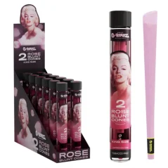G-Rollz Konopné předbalené blunty "Rosa" Fabulous Face, 2ks