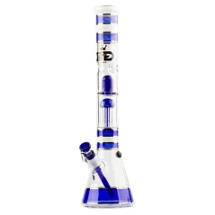 Bong sklo Grace Glass 8-Arm Dome Perco 46cm 5mm, modrý