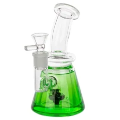 Bong Bubbler Amsterdam Shower Head 17cm, neonová zelená