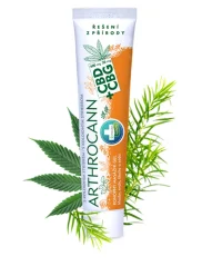 Annabis Dáková sada Záda a klouby (Arthrocann gel s CBG & CBG 75ml +Arthrocann Collagen Vitamin Komplex+ 60 tablet)