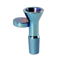 Skleněný kotlík Rainbow Dark s placatou rukojetí 14,5mm