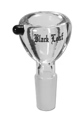 Skleněný kotlík Black Leaf silnostěnný kužel 14,5mm