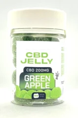 CBD Jelly 10mg Zelené jablko 20ks