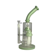 Bong sklo Bullet Mushroom Honeycomb 33cm, zelený