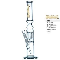 Bong sklo Bullet Gold 6-Arm 45cm