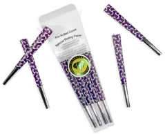 Premium barevné dutinky Pinwheel Puffs 9,8cm, 8ks