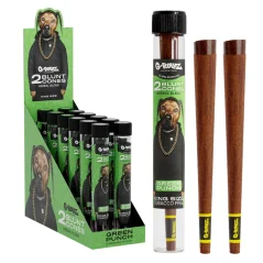 G-Rollz Konopné předbalené blunty 'The Dog' Green Punch, 2ks