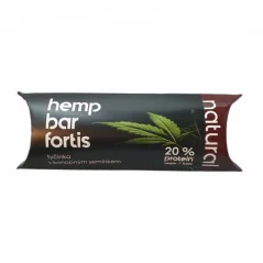 Konopná proteinová tyčinka natural 50g