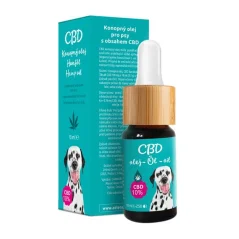 CBD konopný olej pro zvířata 10%, 10ml