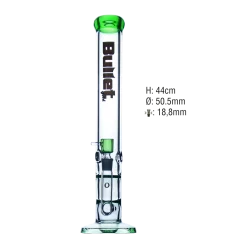 Bong sklo Bullet 2x HoneyComb 44cm 5mm, zelený