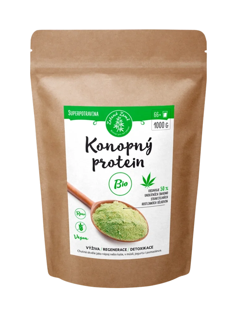 Bio konopný protein 1kg