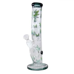 Bong sklo Black Leaf Leaffly 30cm