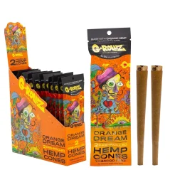 G-Rollz Konopné předbalené blunty Orange Dream, 2ks