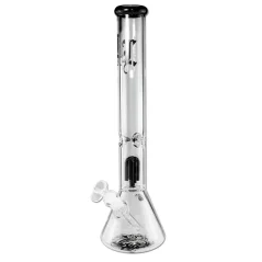 Bong sklo Black Leaf Beaker 4-Arm 46cm 7mm, černý