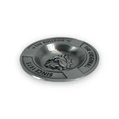 Bulldog popelník Embossed kovový