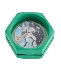 Drtička plastová Champ High Space Life ø7cm 2-dílná, zelená