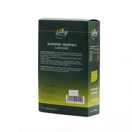 Konopné semínko loupané jihočeské 500g