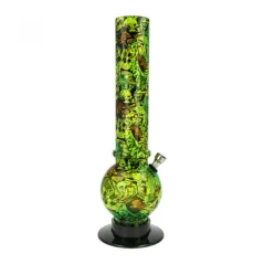 Bong akryl Graffiti 32cm, zelený