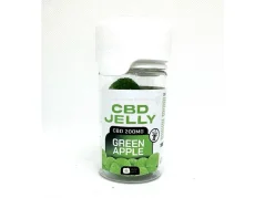 CBD Jelly 25mg zelené jablko 8ks