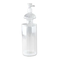 Bong sklo Black Leaf Bottle 30cm