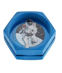Drtička plastová Champ High Space Life ø7cm 2-dílná, modrá