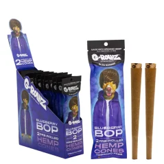 G-Rollz Konopné předbalené blunty Blueberry Pop, 2ks