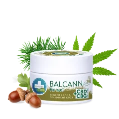 Annabis Balcann konopná Bio mast CBD+CBG 50ml