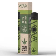 VOVA Vaporizer kožený zelený 1000 mAh