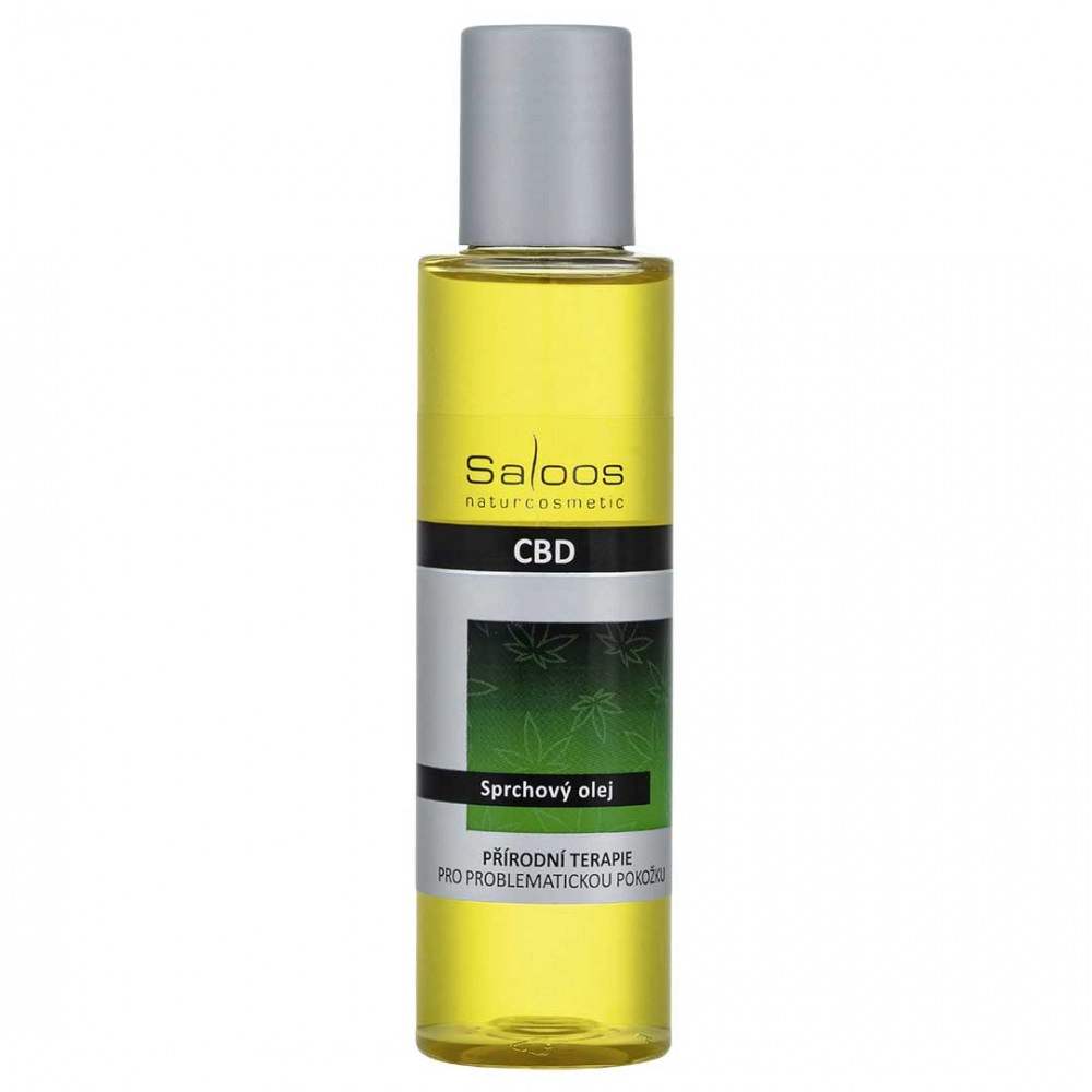 Saloos CBD Sprchový olej 125ml Saloos CBD Sprchový olej 125ml