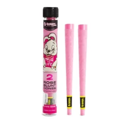 G-Rollz Konopné předbalené blunty Banksy's Graffit Rosei, 2ks